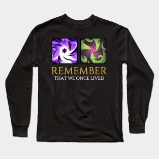 Remember Lost Skills (Summoner Version) [FFXIV] Long Sleeve T-Shirt